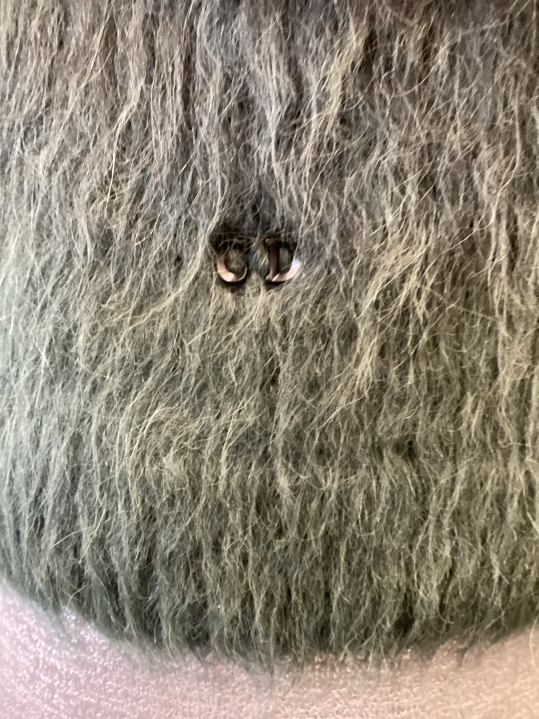 Christian Dior Mohair Ombre Twinset Sweater