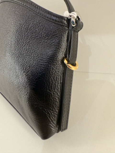 NWT Givenchy Small Black Calfskin Nano Voyou w/ Crossbody Strap Designer Bag.