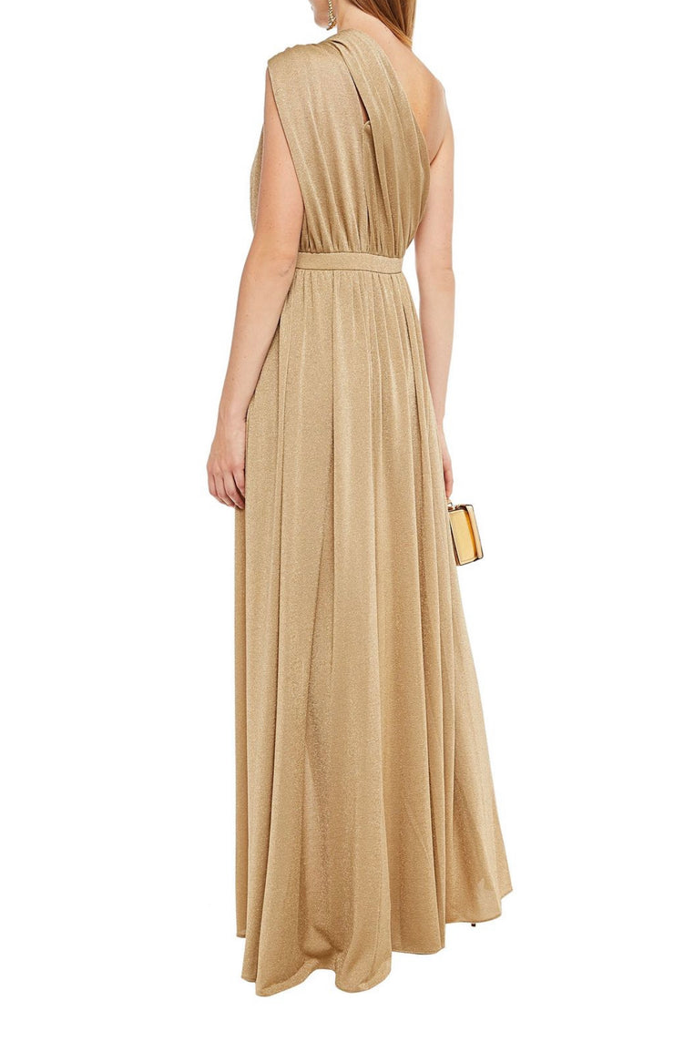 NWT Gold  Jumpsuit Gown Combo Sz 8