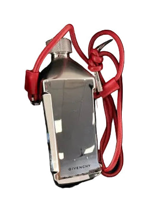 Givenchy Other Beverage flask w/red leather strap in box
