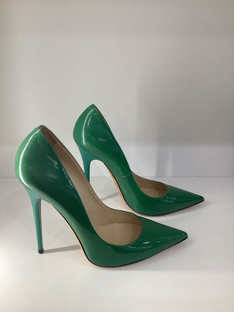Jimmy Choo Emerald High Heels Pumps Sz 39 

Pointed Toe Patent Heel Pump 