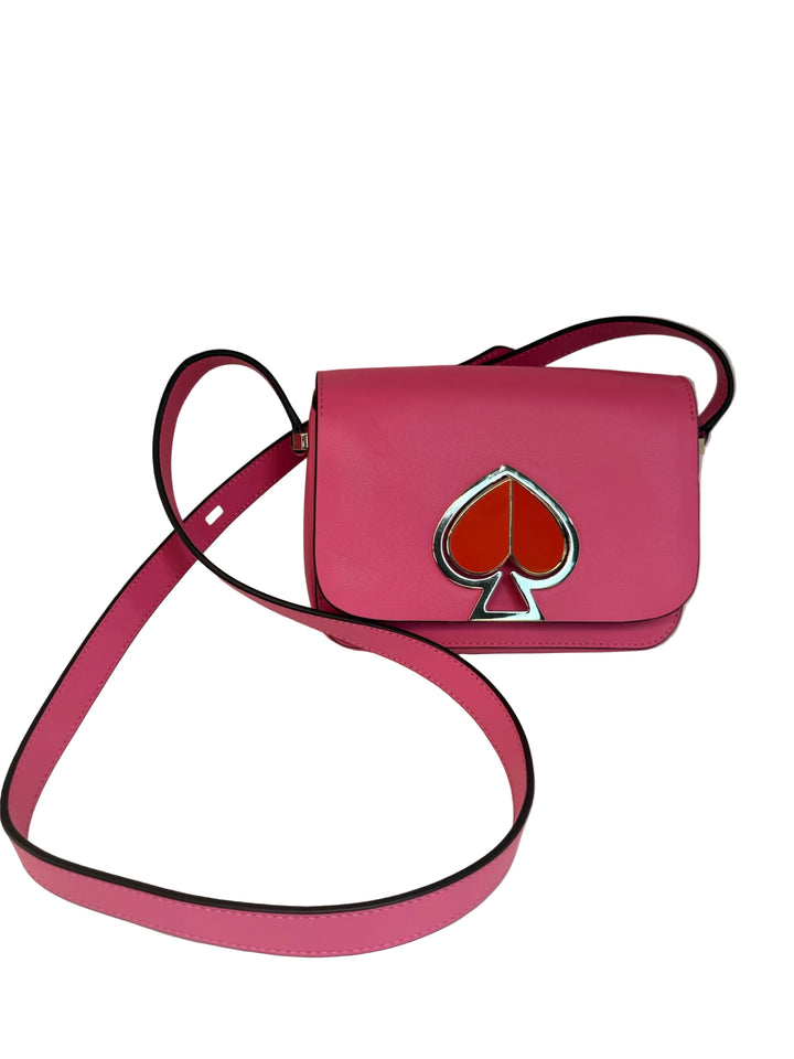 Kate Spade Pink Heart Turnkey Lock Bag Crossbody bag