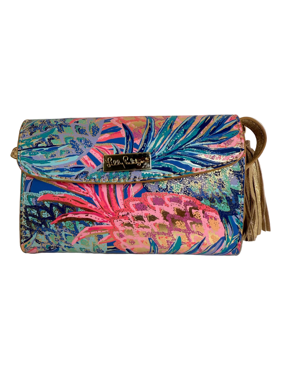 Lily Pulitzer Wallet/ Purse Gold Hardware 