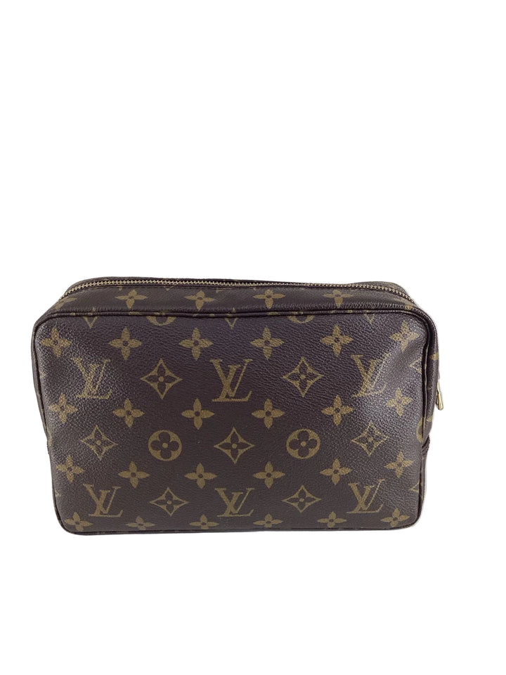 Louis Vuitton Trousse 23 Pouch Bag  Toiletry with gold hardware 
