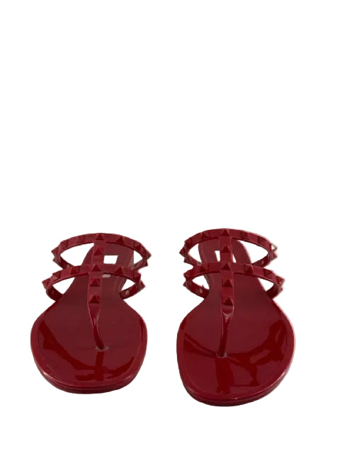 Valentino Garavani Size 38 Sandals  Rockstud jelly material.