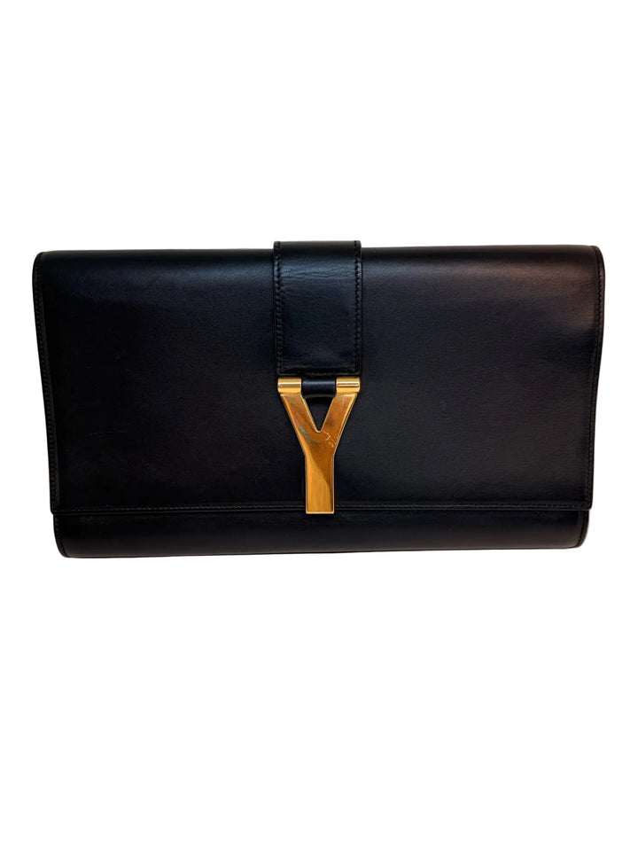 Yves Saint Laurent Laurent Camera Metalasse bag Crossbody with black hardware 