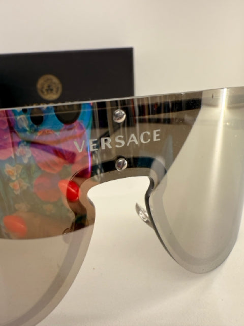 Pre Owned Versace Metal Sunglasses in Box