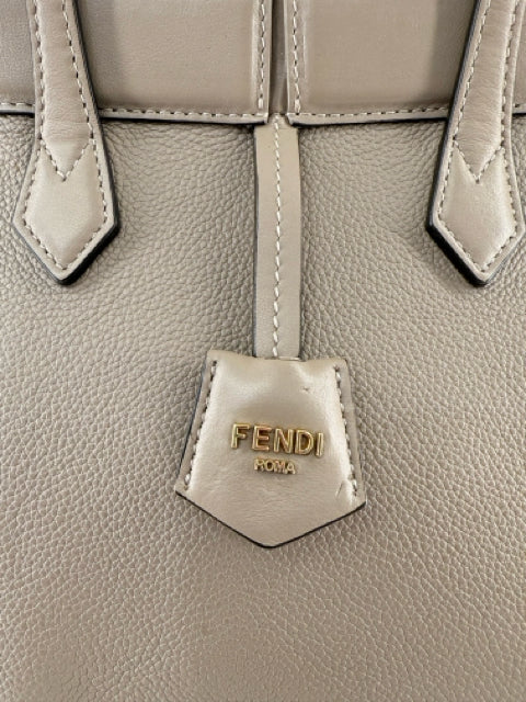 Pre Owned Fendi Mlouye Origami Mini Tote Designer Bag