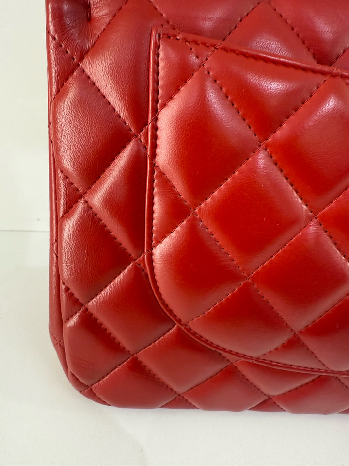 Chanel Classic Jumbo Double Flap Silver Hardware Designer