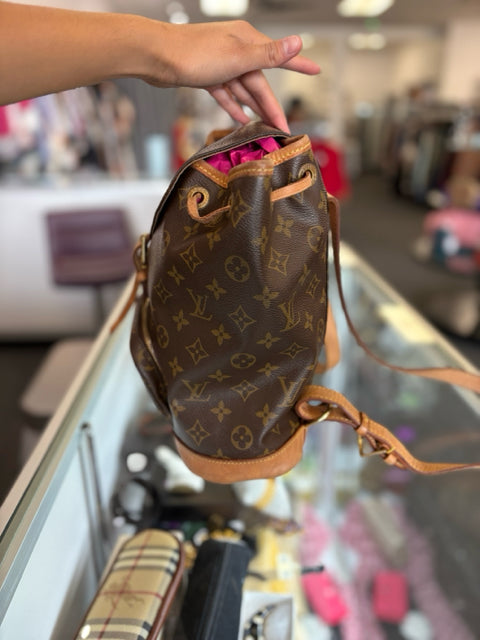 Louis Vuitton Canvas Monstsuaris MM Backpack Bag