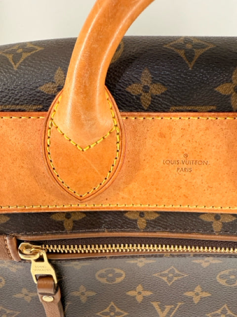 Pre Owned Louis Vuitton Monogram Eden PM Brown Handbag w/ Dustbag.