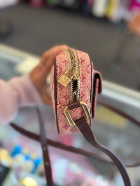 Louis Vuitton Pink Canvas Monogram Crossbody Bags