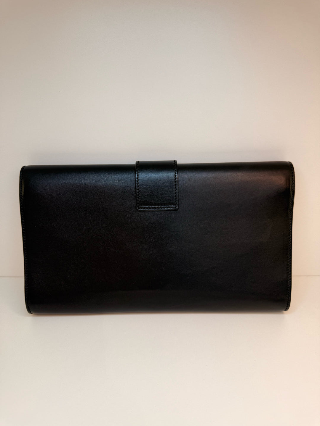 Yves Saint Laurent Black w/ Y Logo Designer Bag
