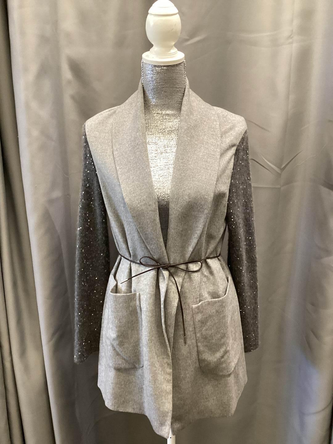 FABIANA FILIPPI Soft Blazer w/ Cashmere Sleeves