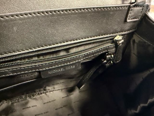 Foley & Corinna Large Black Messenger Tote