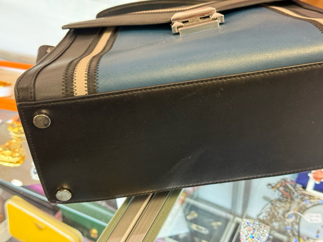 Michael Kors Leather "Whitney" Envelope Top Handle 3 Color Bag