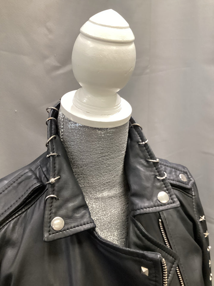 NWT Atelier Nicole Miller Moto Jacket Size S