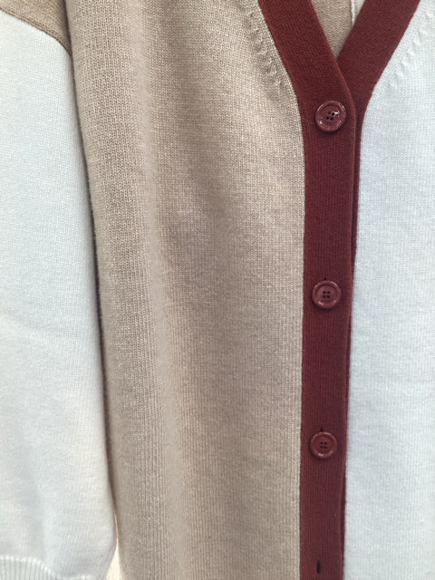 Loewe Sz L Anagram Color Block Sweater