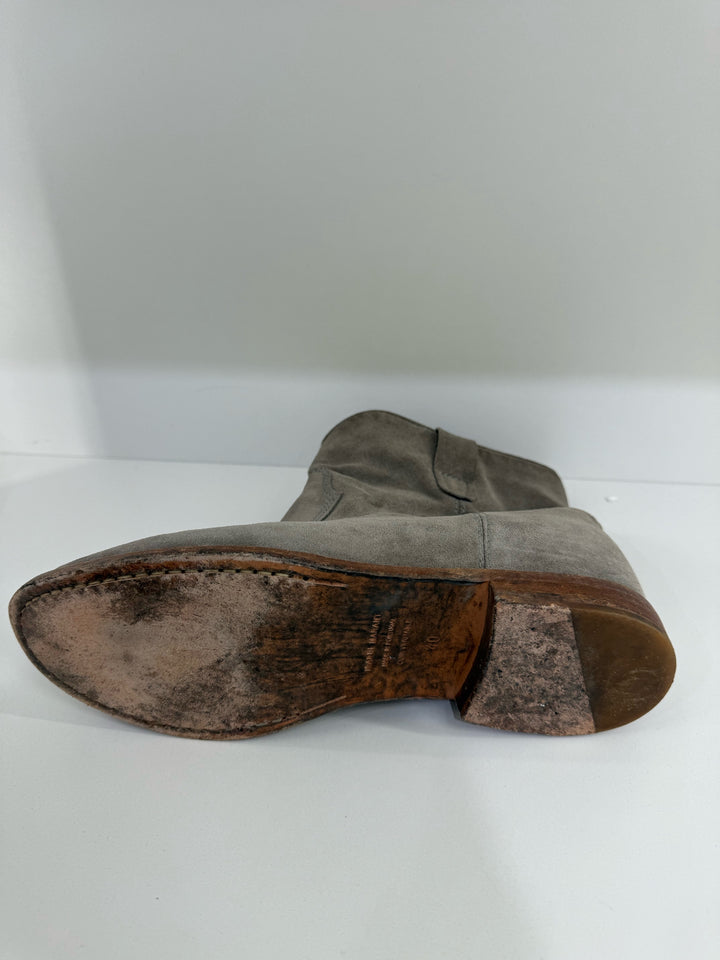 Isabel Marant Suede Grey Boots Sz 40/9.5