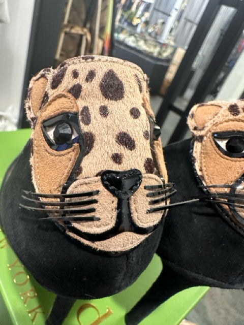 Kate Spade Sz 8.5 Suede Tiger Pump Shoes