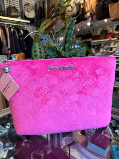 Juicy Couture Pink Cosmetic Case Bag