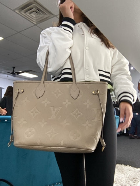 Pre Loved Louis Vuitton Neverfull Empriente MM Designer Bag