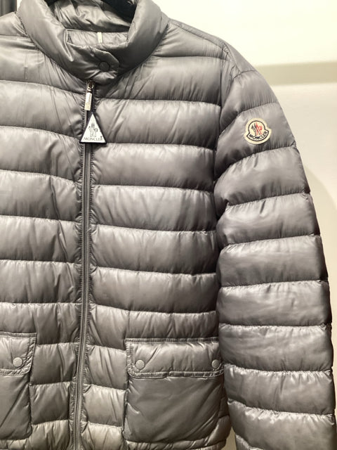 Moncler Grey Sz 4 Puffer Jacket