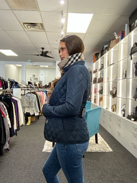 NWT Burberry Sz XS Button Down Jacket