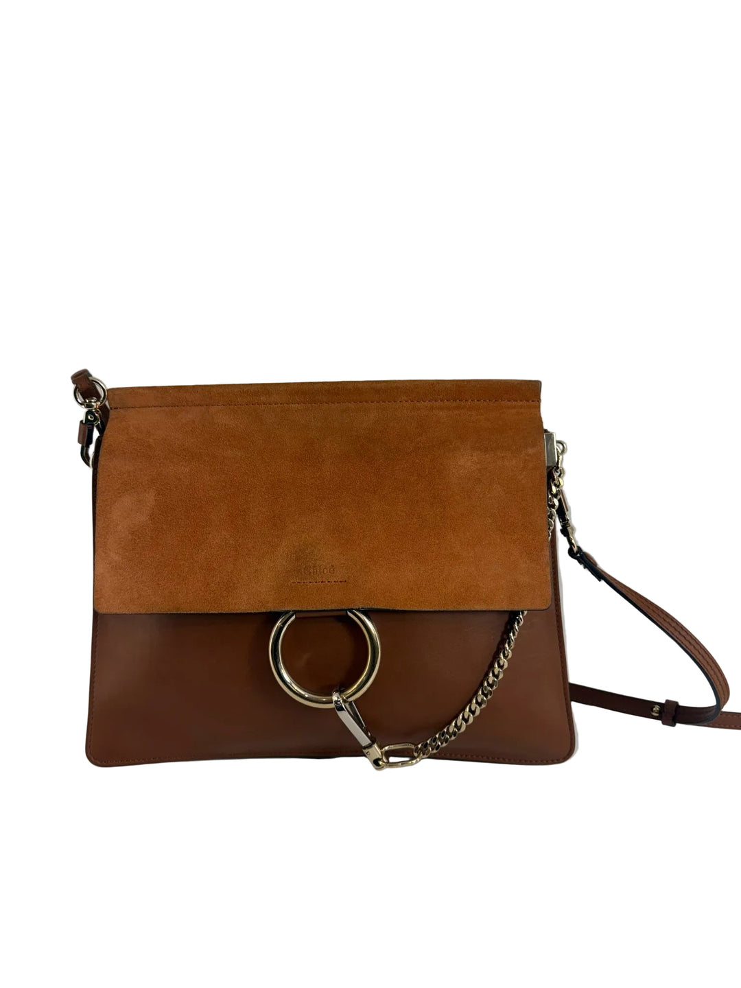 Chloe Faye Suede & Leather Designer Belt Bag