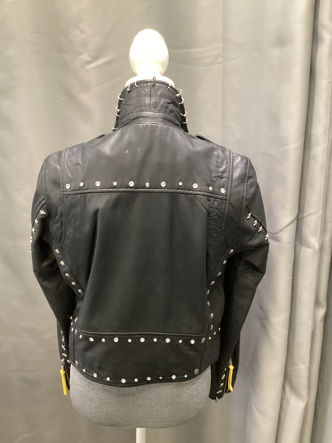 NWT Atelier Nicole Miller Moto Jacket Size S