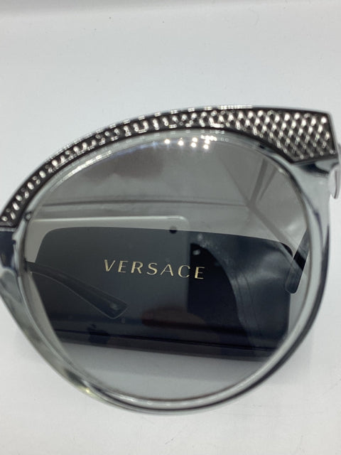 Versace Metal Round Sunglasses