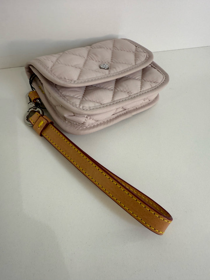 Mz Wallace Nylon Rose Wristlet