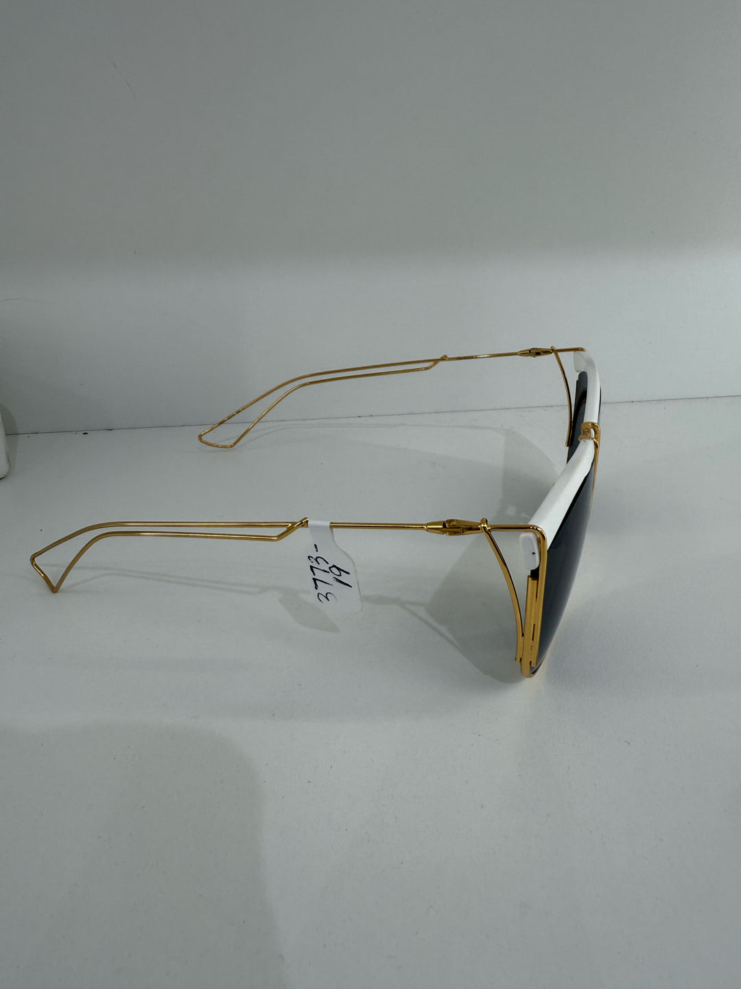 Christian Dior Retro Gold Cat Eye Sunglasses