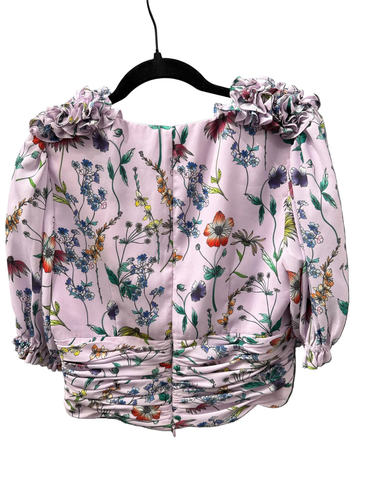 AMUR Floral Print Blouse Sz 10