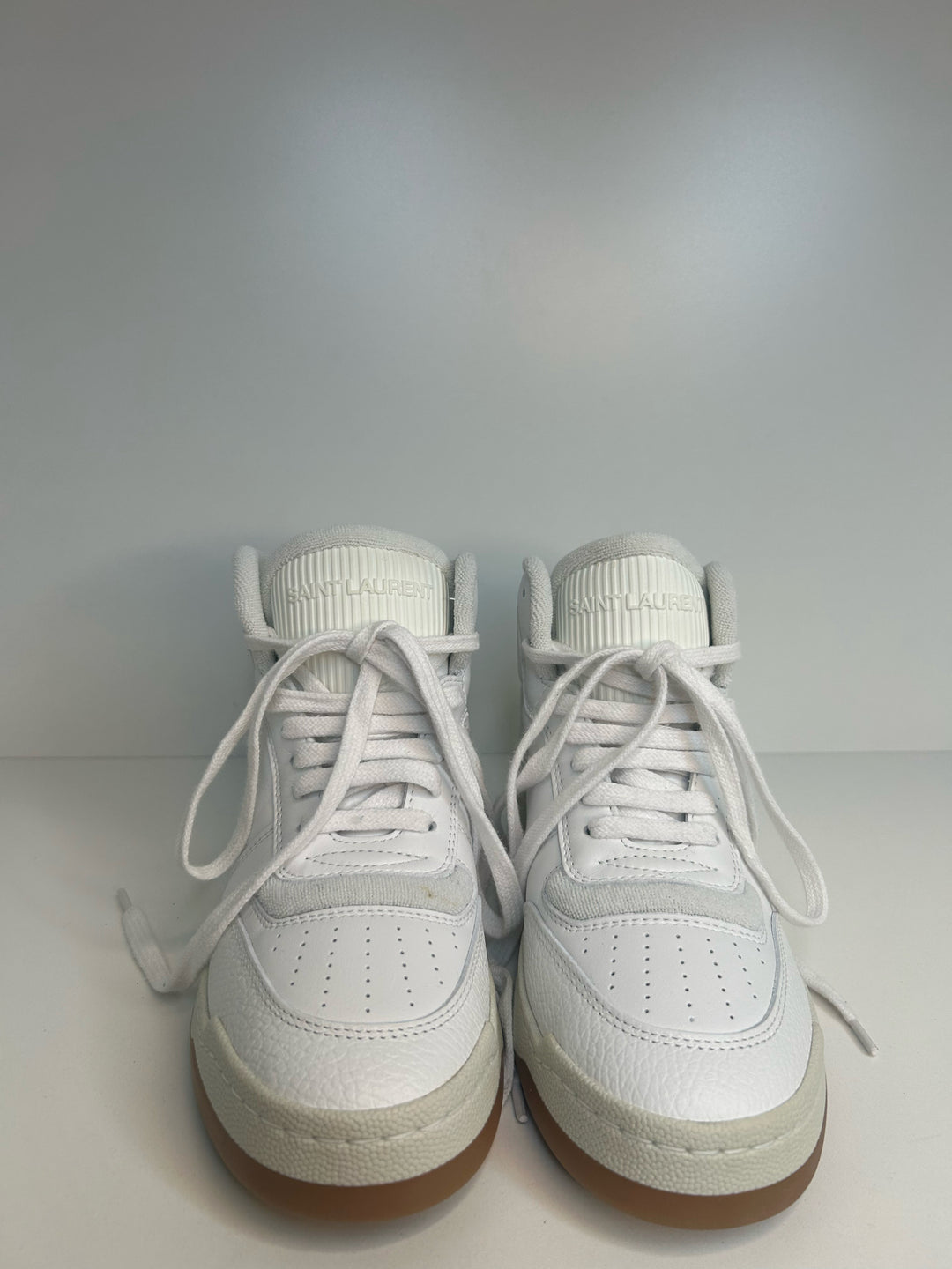 NIB Yves Saint Laurent High Top Sneakers Shoe Sz 36