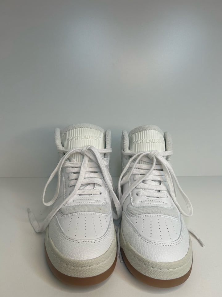 NIB Yves Saint Laurent High Top Sneakers Shoe Sz 36