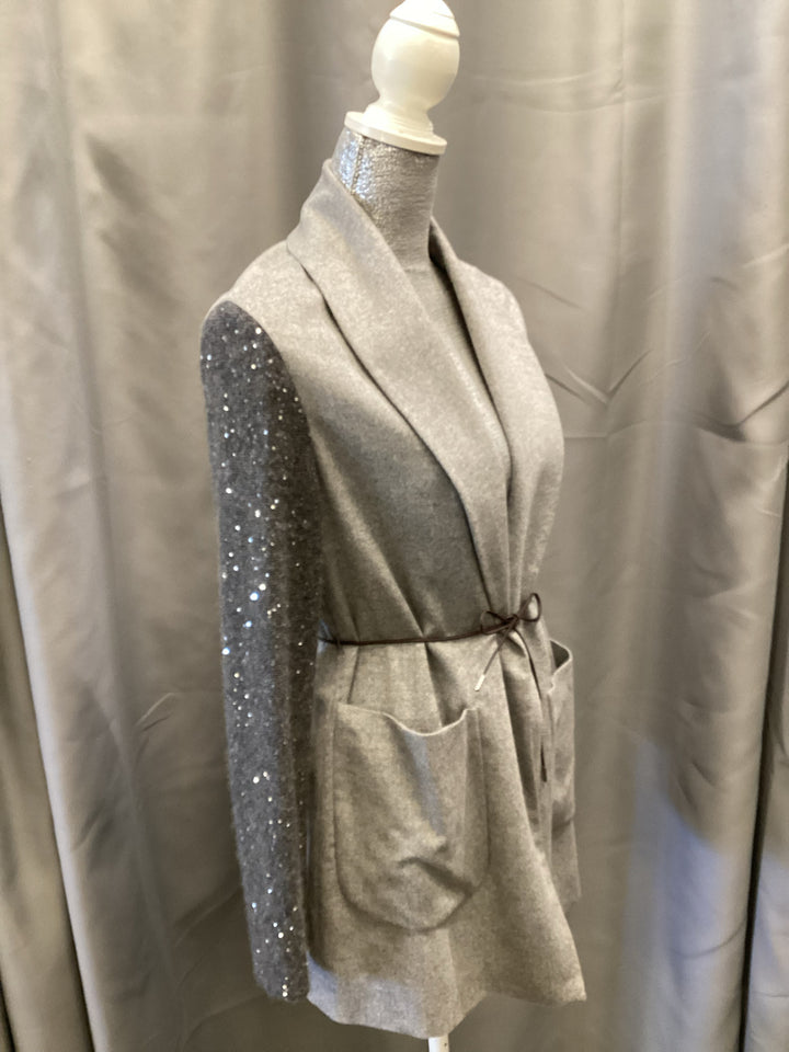 FABIANA FILIPPI Soft Blazer w/ Cashmere Sleeves