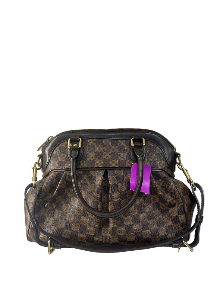 Louis Vuitton Damier Ebene Trevi PM Satchel Bag