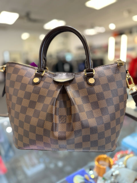 Louis Vuitton Damier Ebene Sienna PM Includes Strap Designer Bag