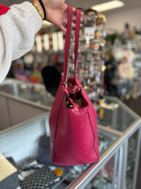Burberry Embossed Tote w  Pouch (AS IS) Hand Bag