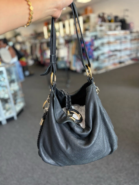 Gucci Leather Black Hand Bags Shoulder Bag