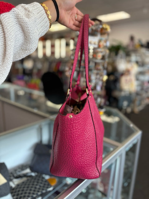 Burberry Embossed Tote w  Pouch (AS IS) Hand Bag