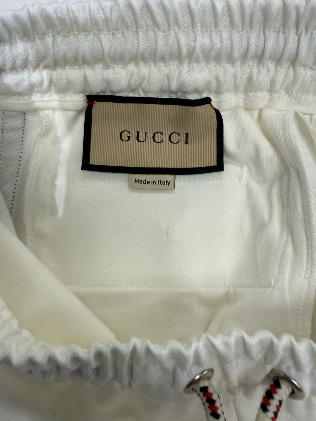 Gucci Red & Blue Stripe Joggers w Horsebit print Pant