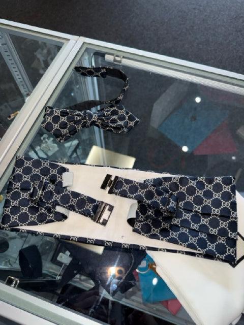 Gucci Cummerbund Set Bowtie Monogram