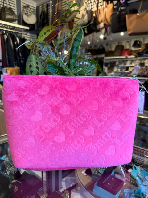 Juicy Couture Pink Cosmetic Case Bag