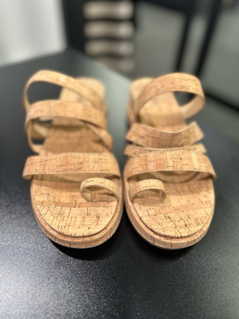 Sz 9 Korks Cork Sandals