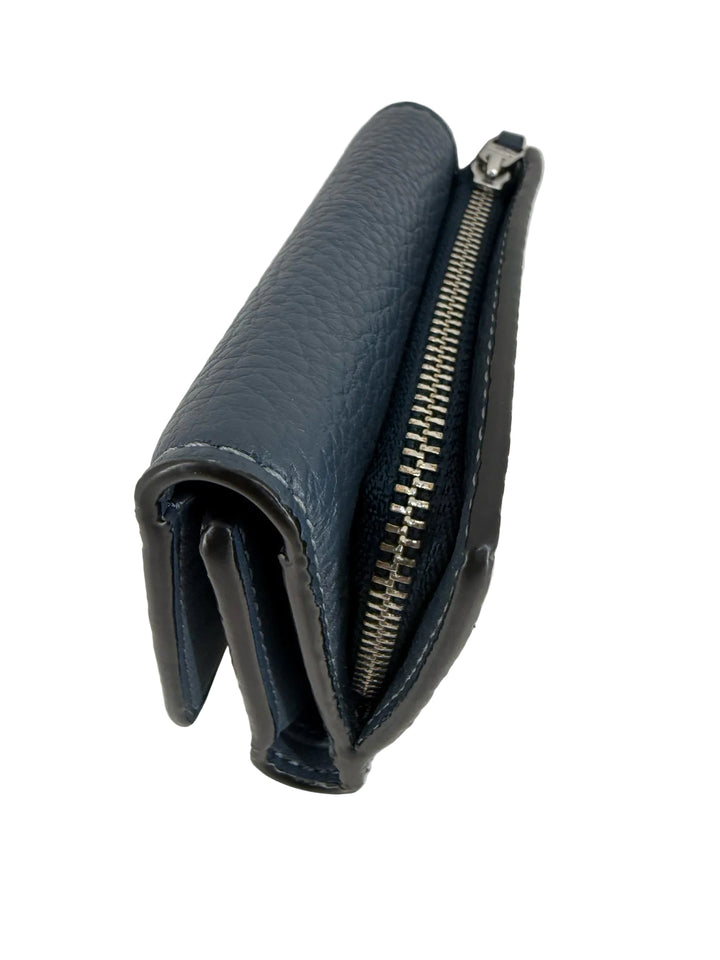 Coach Mico Blue Wallet