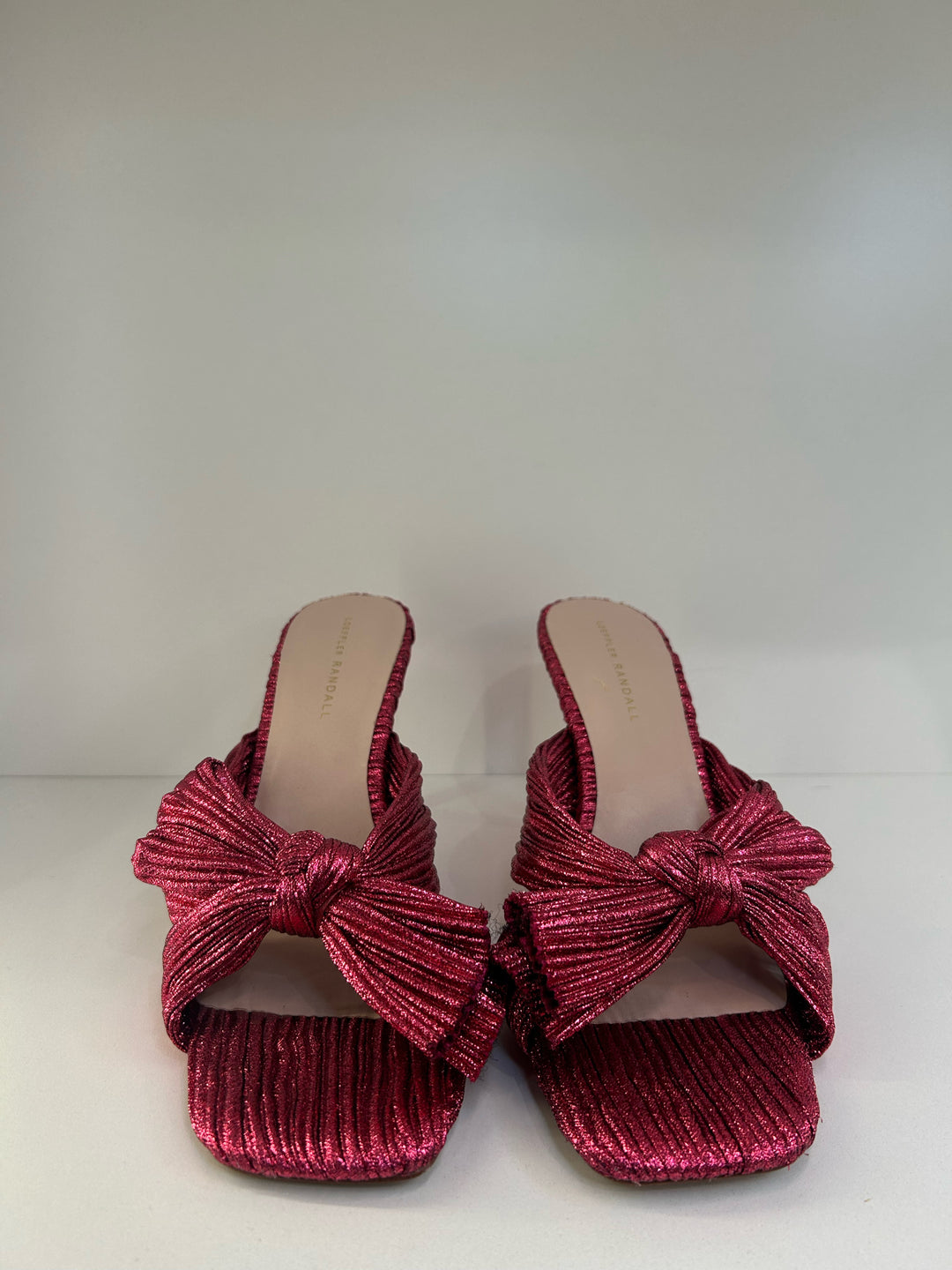 Loeffler Randall Claudia Open Toe Mule Shoes Sz 12