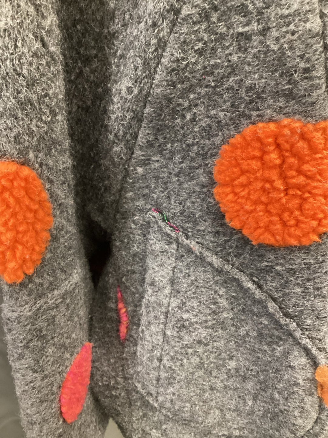 ALEMBIKA URBAN Wool Fleece Jacket Size Large