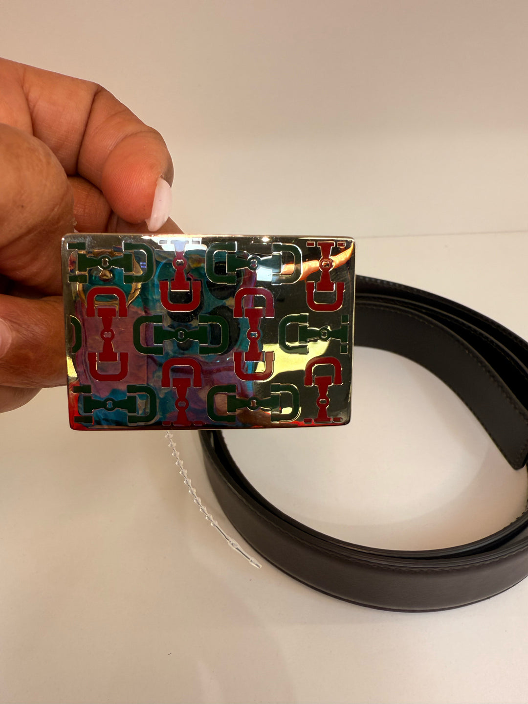 Gucci 1.25" Horsebit Buckle 1.25" Belt